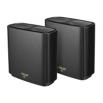 ASUS ZenWifi XT8 AX6600 Tri-band Mesh WiFi 6 System – Coverage up to 410 Sq. Meter/4.400 Sq. ft. 6.6Gbps WiFi 3 SSIDs Black 2-PK 90IG0590-MO3G60