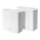 ASUS ZenWifi XT8 AX6600 Tri-band Mesh WiFi 6 System – Coverage up to 410 Sq. Meter/4.400 Sq. ft. 6.6Gbps WiFi 3 SSIDs White 2-PK 90IG0590-MO3G80